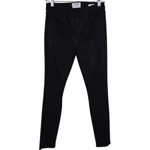 Frame Denim Le High Skinny Washed Black Women's Jeans 27